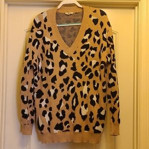 Leopard Print Sweater